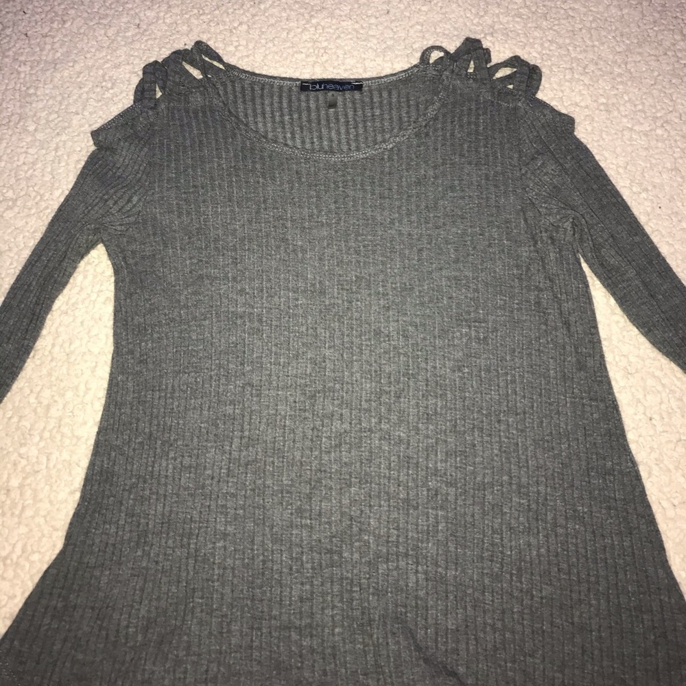 Gray long sleeve